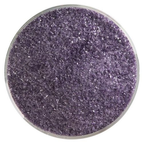 BU112891F - Bullseye Frit Fine Deep Purple 5oz Jar - 90 COE