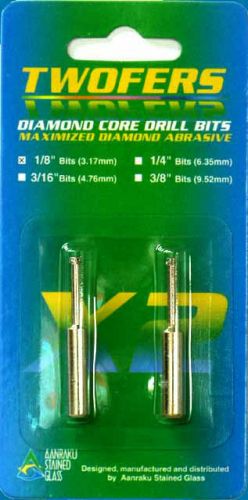 11983- 1/8" STANDARD Aanraku Twofers Core Diamond Drill Bits