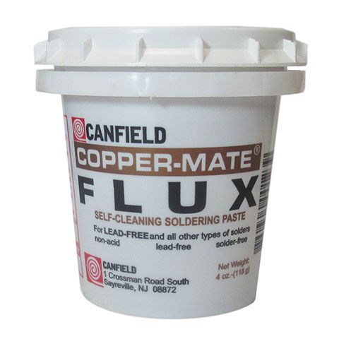 14055-Canfield Coppermate Paste Flux 4oz.