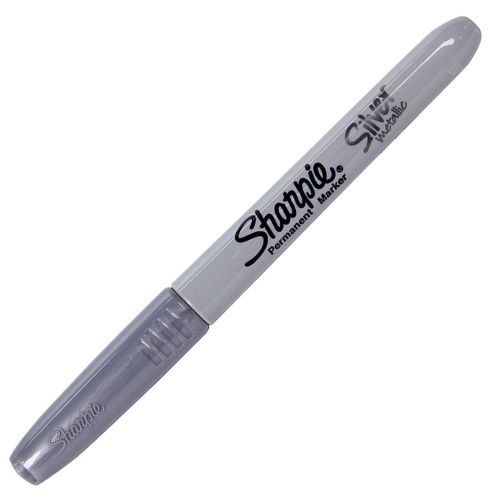 15010CS-Box Silver Fine Point Sharpie Marker 12ea.