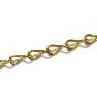 17869-Jack Chain Brass 16gge 25' per Unit