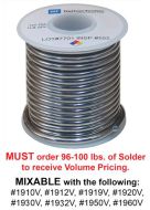 1930V-Volume Case 24#s Nathan Trotter 50/50 Solder 1lb. Spool