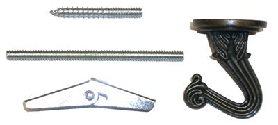 36200-Swag Hook Kit (Antique Brass)