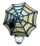 35706 - Spider Stained Glass Night Light