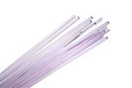 43937- Oceanside Light Rose Transparent Rods 96 COE #142-1lb Bundle