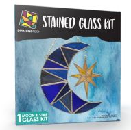 43601- Moon & Star Pre-Cut Stained Glass Kit