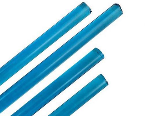 43909- Oceanside Sky Blue Transparent Rods 96 COE #5331 - 1lb Bundle