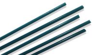 43949- Oceanside Peacock Green Opal Rods 96 COE #2234-1lb Bundle