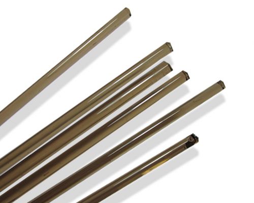 43951- Oceanside Bronze Transparent Rods 96 COE #5181-1lb Bundle