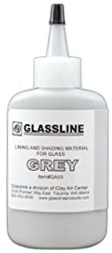 46082-Glassline Bottle Pen Gray
