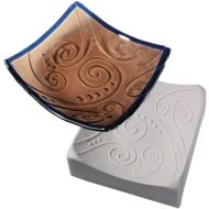 47372-Swirl Texture Square Mold