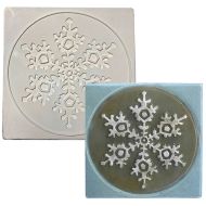 47381-Snowflake in Square Texture Mold