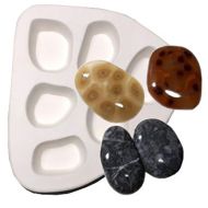 47390-Medium River Rocks Mold