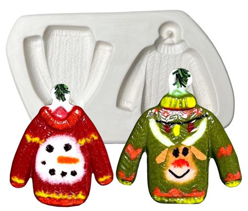 47413- Holiday Sweaters Ornament Mold