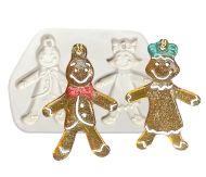 47430 Gingerbread Ornament Frit Cast Mold