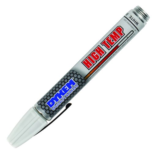 47999CS- CS. Dykem White High Temp Fusing Pen 12/cs