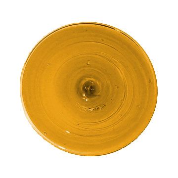 62666-Krosno Rondel 4" Lt. Amber 