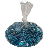 61041- 12oz. Bag Ice Blue Lustre Transparent Glass Nuggets
