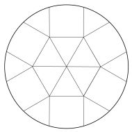 62399- .71" Clear Round Faceted Jewel. 18MM
