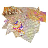 74576-1/2lb. CBS Dichroic Glass Experimental Jewelry Pack On Clear 90 COE