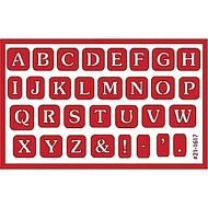 93027 - Etching Stencil Uppercase Formal