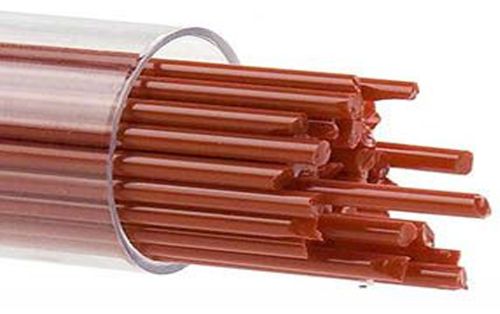 BU012472- Bullseye 2MM Red Opal Stringers - 90 COE