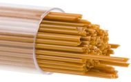 BU032907- Bullseye 1MM Burnt Orange Opal Stringers - 90 COE