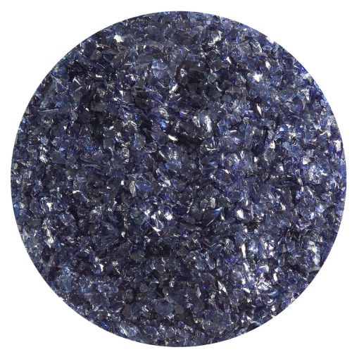 BU111892F- Bullseye Frit Medium Midnight Blue Transparent 5oz Jar - 90 COE