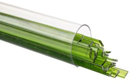 BU142604- Bullseye Spring Green Transparent Ribbon 90 COE