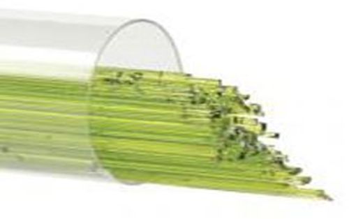 BU142605- Bullseye .5MM Spring Green Transparent Stringers - 90 COE