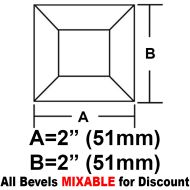 BV22-Square Bevel 2" 