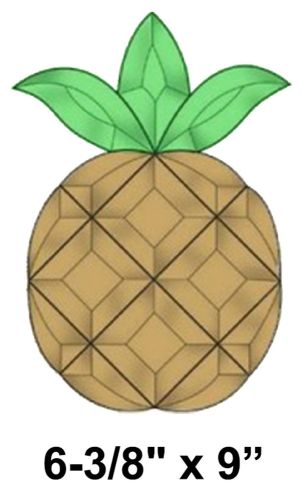 COEC125-Exquisite Cluster Color Pineapple