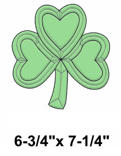 COEC126-Exquisite Cluster Color Shamrock