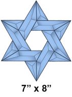 COEC210-Exquisite Cluster Color Star of David