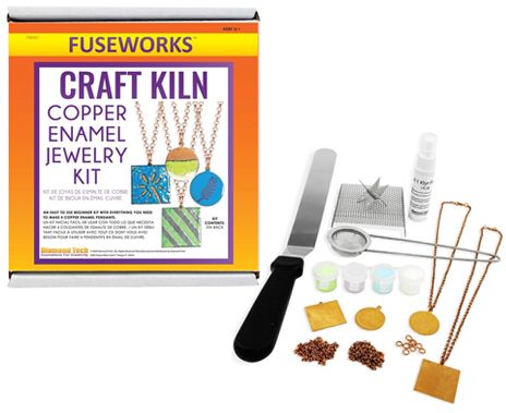 43804-Copper Enamel Jewelry Kit