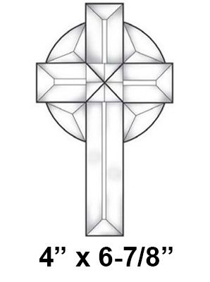 EC153-Exquisite Cluster Small Celtic Cross