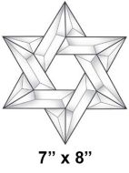 EC210-Exquisite Cluster Star of David