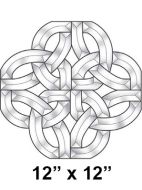 EC824-Exquisite Cluster Celtic Knot