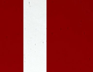 FL503-Lamberts Medium Red On Clear Flashed