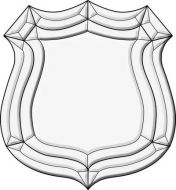 EC236- Exquisite Cluster Police Badge