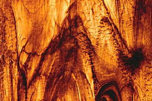 RSF41115G- Random Size Chocolate/Amber Granite 96 COE