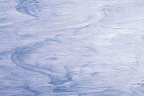 SF3352- 96 White Swirled/Light Blue Opal