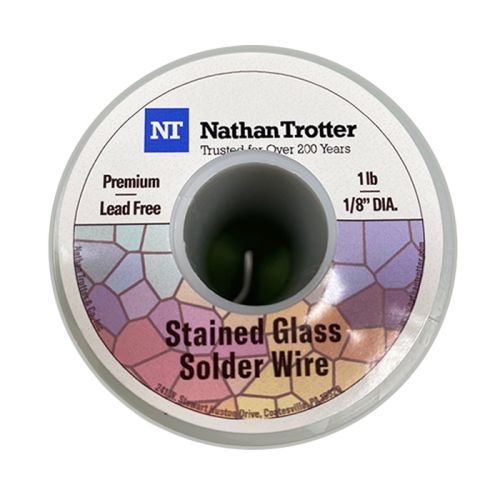 1935-Nathan Trotter Lead Free Solder 1lb. Spool