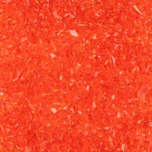 UF5022-Oceanside Frit Coarse Light Orange 8.5oz Jar - 96 COE (#171)