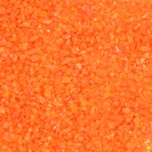 UF5042-Oceanside Frit Coarse Orange Opal 8.5oz Jar - 96 COE (#2702)