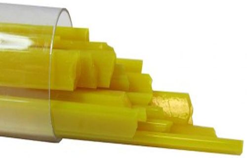 UN1020- Oceanside Yellow Transparent Noodles 96 COE #161