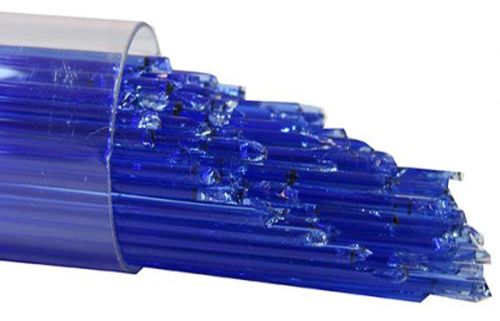 US1010- Oceanside Light Blue Transparent Stringers 96 COE #132