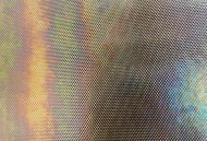 W1169-Iridized Clear Cube 