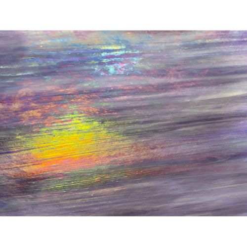 W1183-Iridized Lavendar/White/Clear #0218R