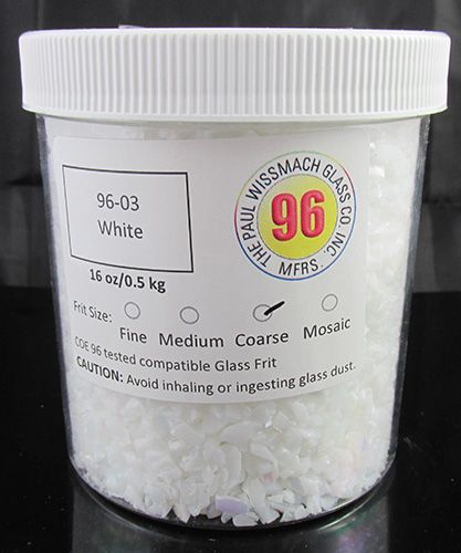 WF9554-Frit 96 Coarse White Opal #96-03 